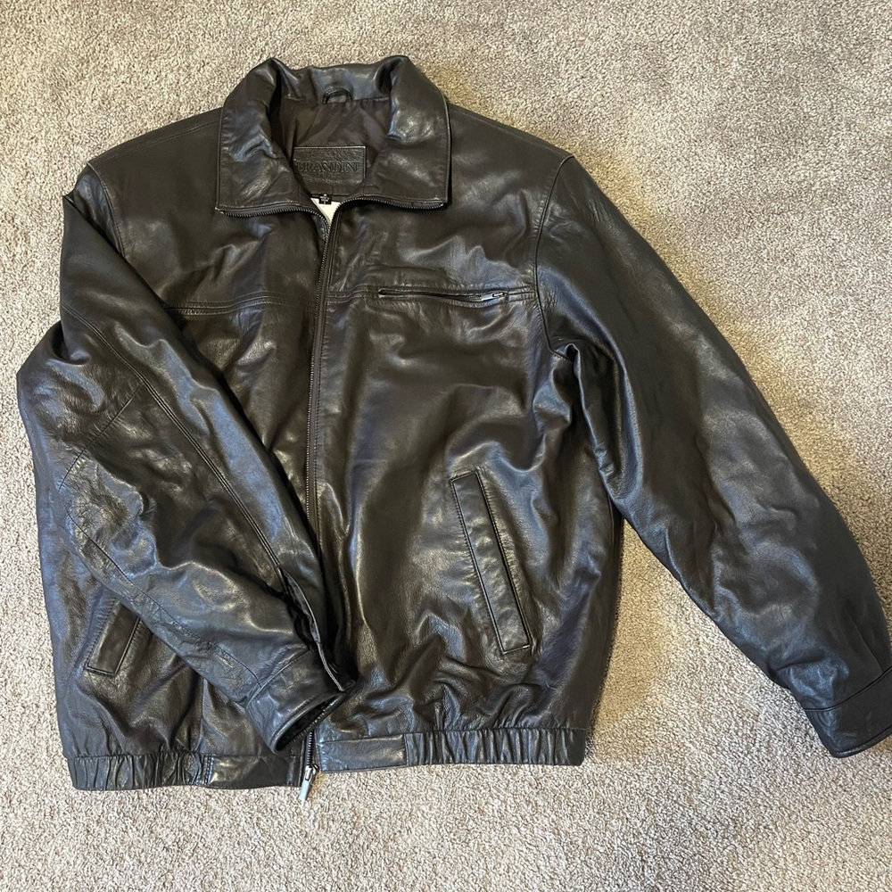 Brown Leather Jacket